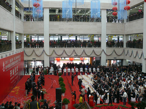 2011叠石桥第三届中国家纺节隆重开幕