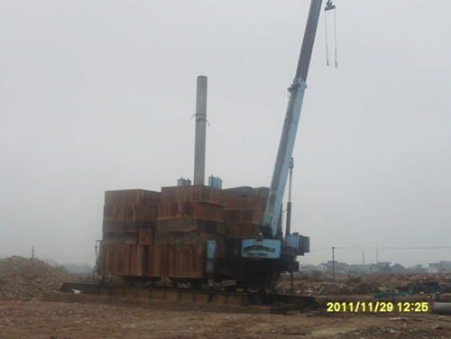 南通万豪富都大酒店顺利打桩拉开施工序幕