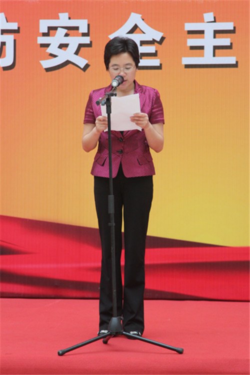 全市消防安全主题宣传活动在叠石桥家纺城启动