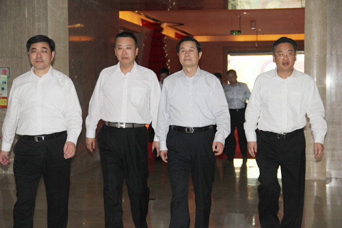 江苏省人民政府史和平副省长考察叠石桥家纺城