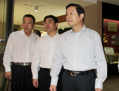 江苏省人民政府史和平副省长考察叠石桥家纺城