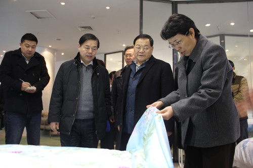 福建宁德党政代表团考察叠石桥国际家纺城