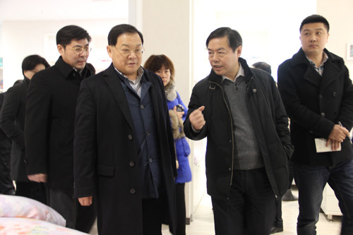 福建宁德党政代表团考察叠石桥国际家纺城