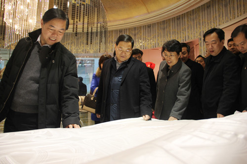 福建宁德党政代表团考察叠石桥国际家纺城