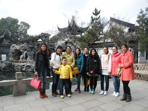家纺城组织女职工苏州“一日游”活动