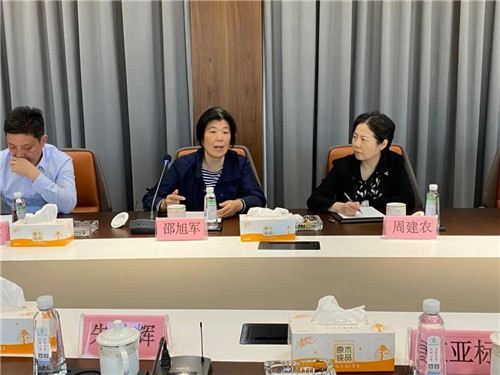中国侨联副主席邵旭军到叠石桥调研