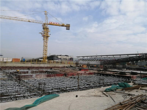 如皋南站综合交通枢纽项目紧锣密鼓建设中
