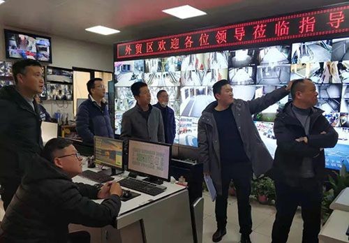 叠石桥家纺城开展春节休市安全大检查活动